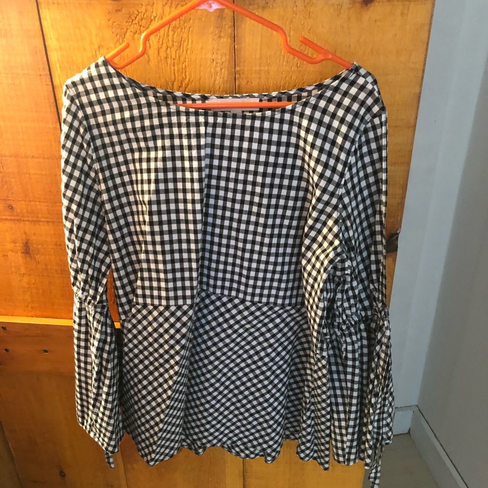 Loft gingham shirt